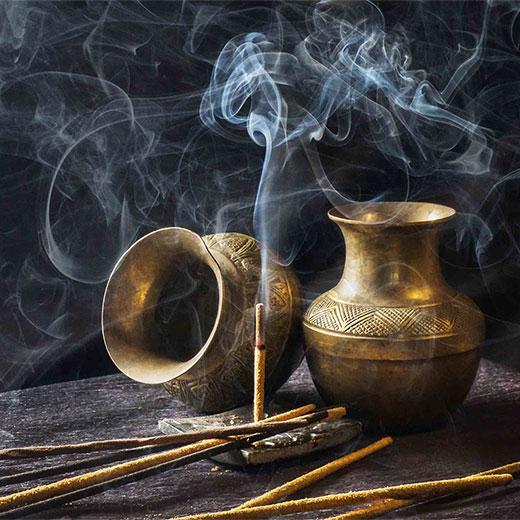 Image of Incense Making, Blending, and Burning