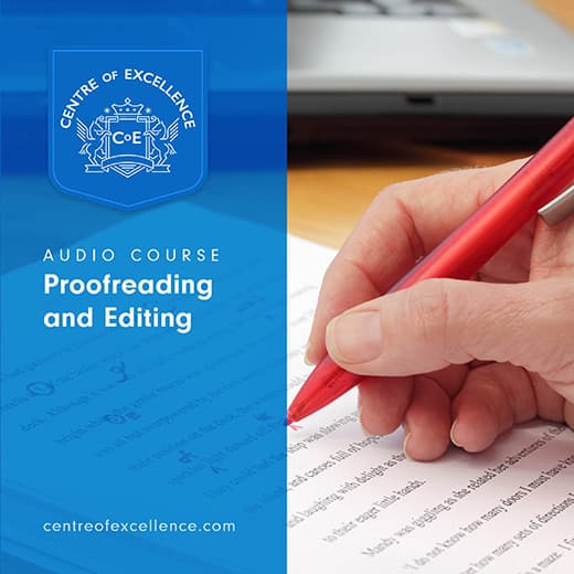 Image of Proofreading and Editing Audio Course