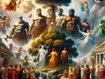 The 12 Titans in Greek Mythology and Their Powers