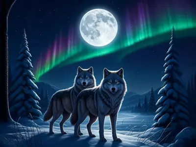 Skoll and Hati in Norse Mythology: Myths, Powers, and Symbols