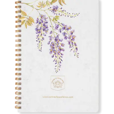 Magical Wisteria A4 Notebook