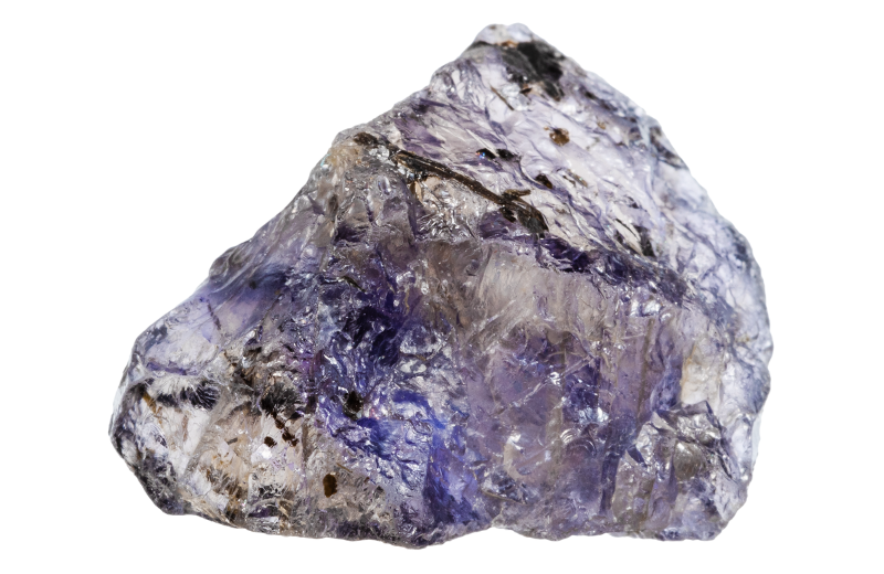 Iolite crystal