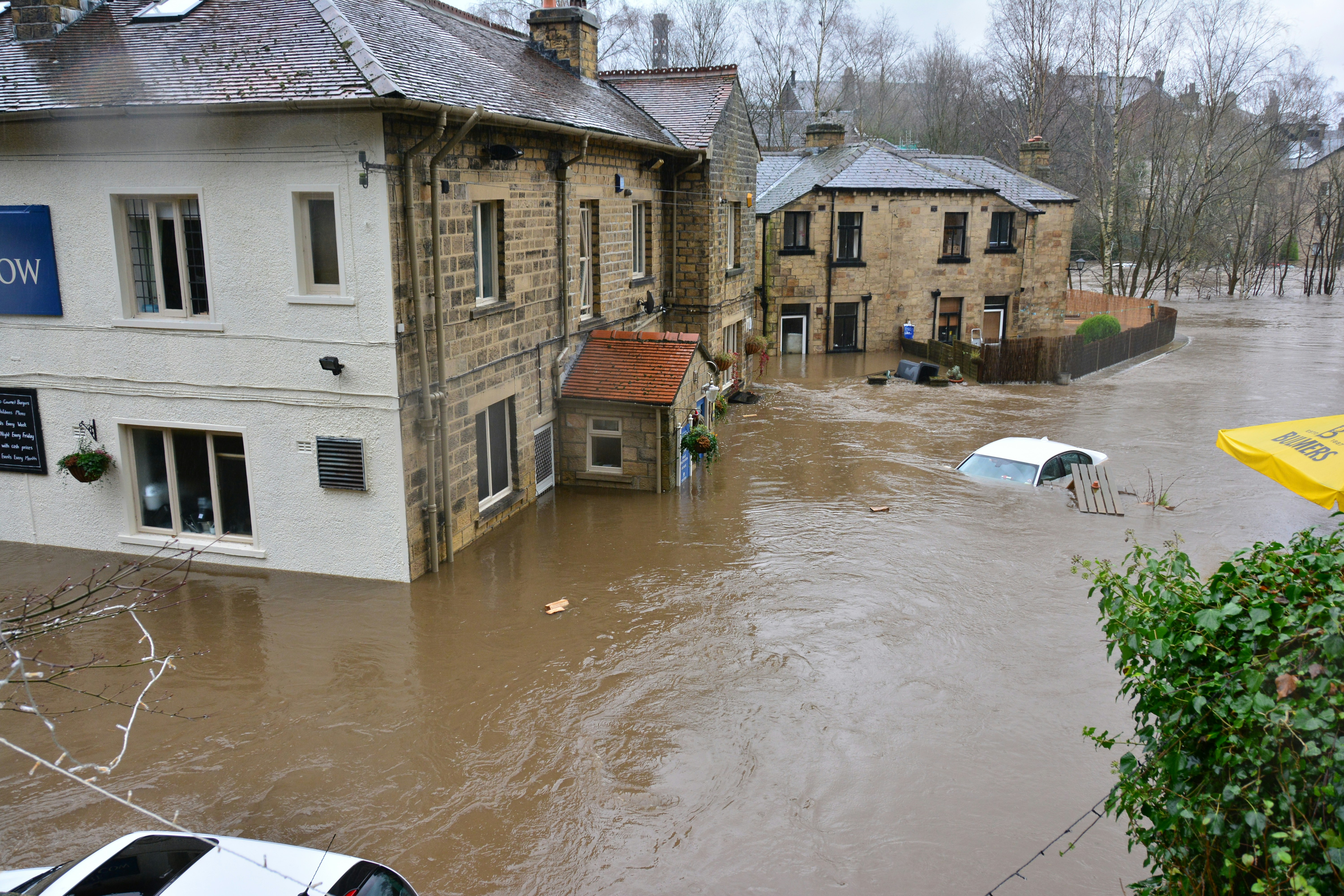 Flood in Britain 