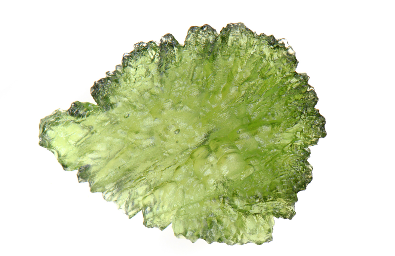 Moldavite crystal