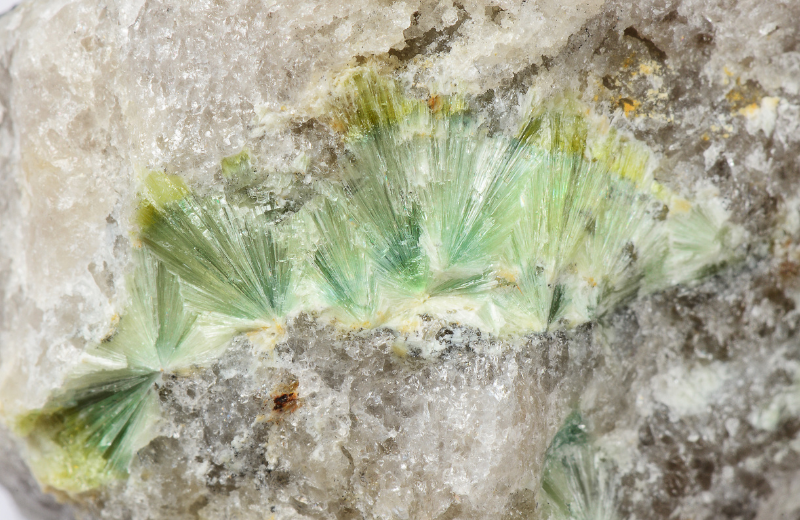 wavellite crystal