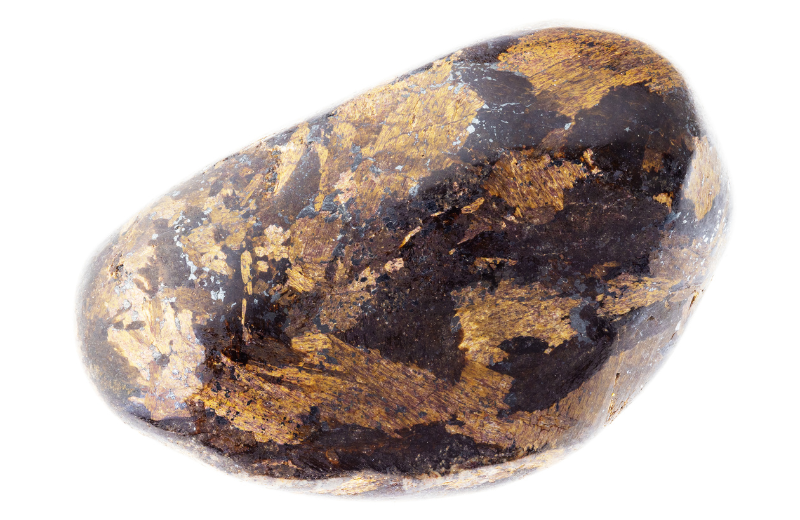 Bronzite crystal