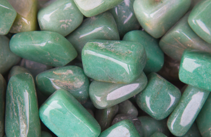 Jadeite crystal