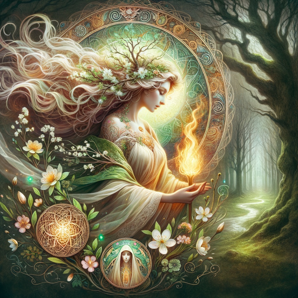 Brigid – The Celtic Goddess of Inspiration and Healing