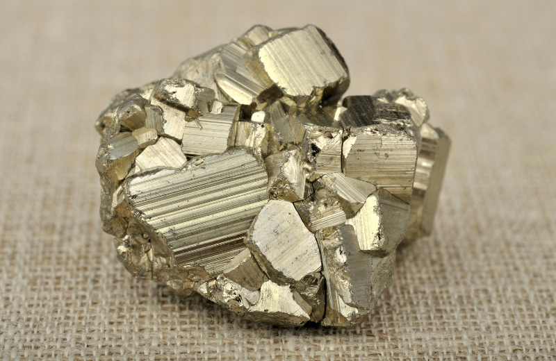 pyrite crystal