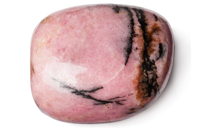 rhodonite crystal