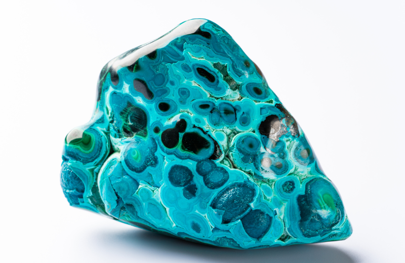 Chrysocolla crystal