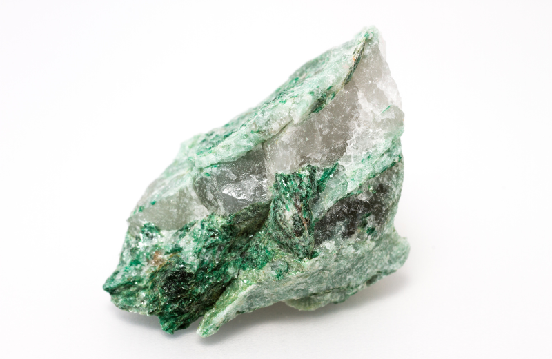 Fuchsite crystal