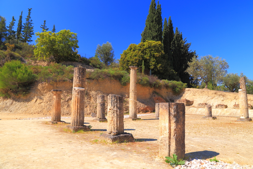 Ruins of the site where the Nemean games took place