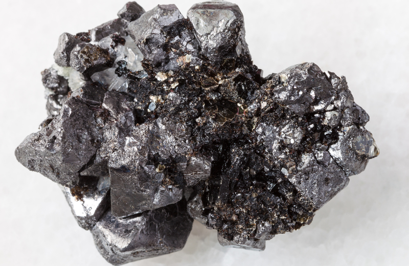 Magnetite crystal